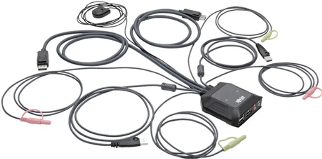 Supprimez vos câbles avec le Commutateur KVM DisplayPort B032-DPUA2