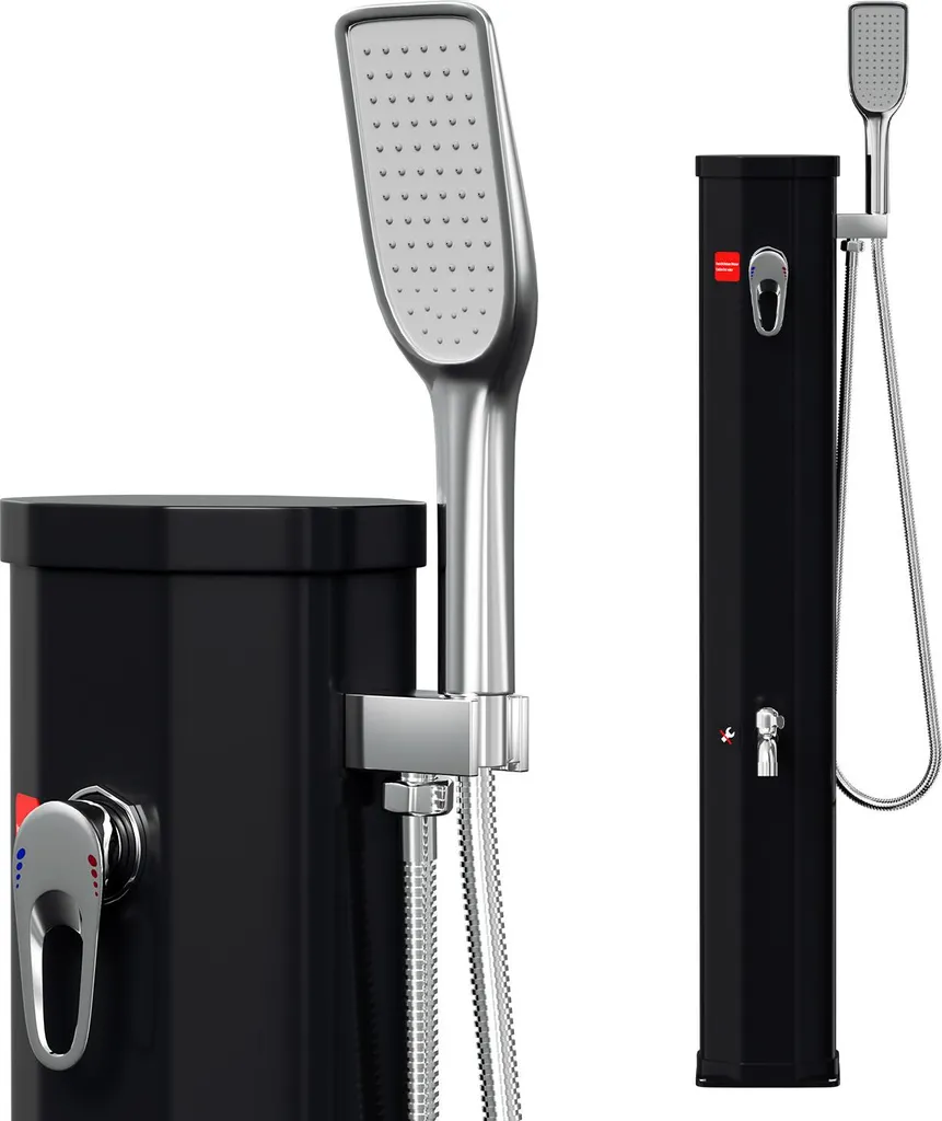 Izrielar 20L Doccia Solare con Tappo di Scarico: Facile Installazione