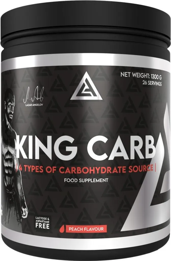 Lazar Angelov Nutrition LA King Carb 2kg - Matrice de 4 Glucides