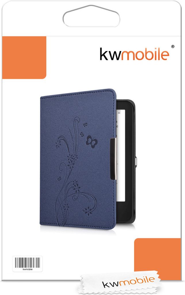 kwmobile Klapphülle kompatibel mit Tolino Shine 2 HD Hülle Produktbild 7