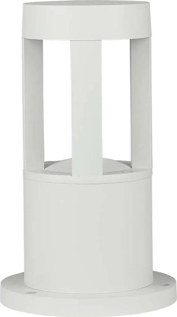 Luminaire de Jardin Borne LED Blanche 10W Etanche IP65 4000K de 25cm