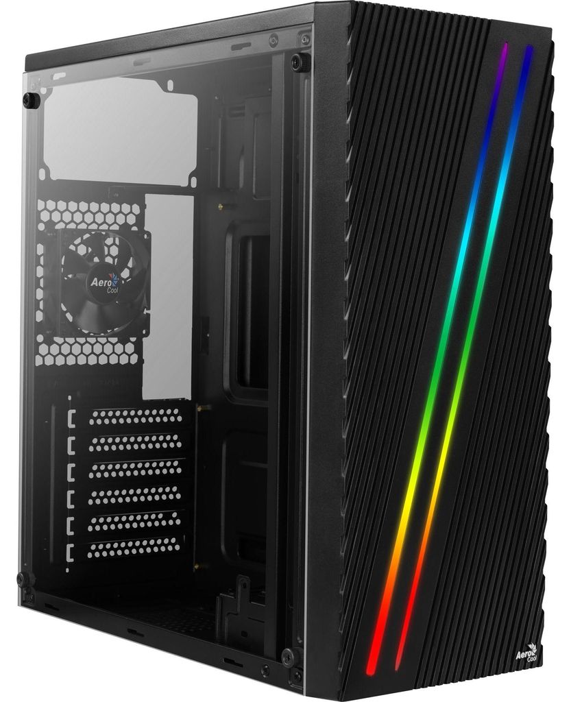 Streak Midi Tower Schwarz Produktbild 
