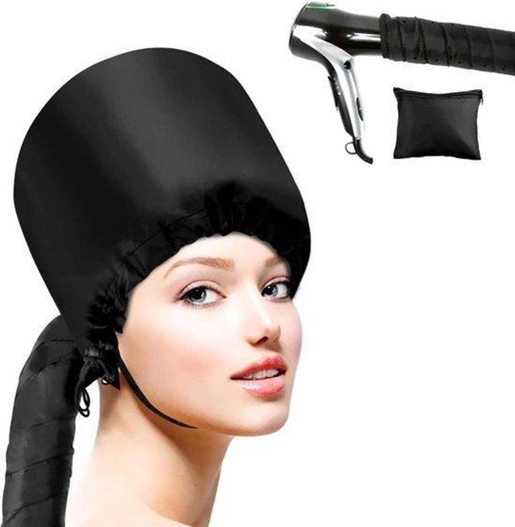 Flexibele Haarstyler mit abnehmbarem Capuchon - Rekbarer Griff - Verlängerte Draadlänge - Für trockene Styling, Locken und intensive Pflege - F...