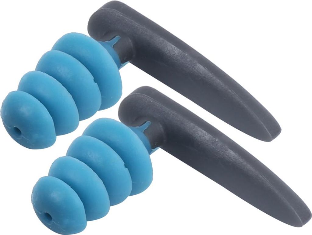Schwimm-Ohrstöpsel - 2 Stück elastisch, weich und wasserdicht, professionelles Schwimmausrüstung - Ideal für sicheren Wassersport