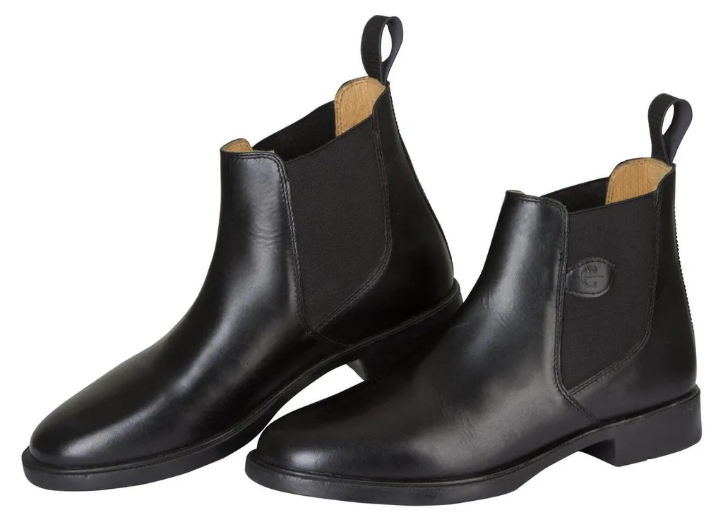 Bottines de cavalier taille 36 Kerbl Classic cuir noir pour l'écurie