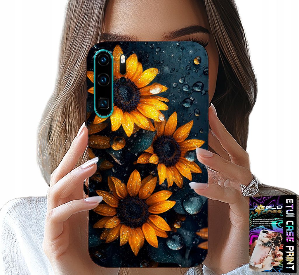 Hülle Für Huawei P30 Pro - Sonnenblumen, Sonnenblume, Blumenmuster