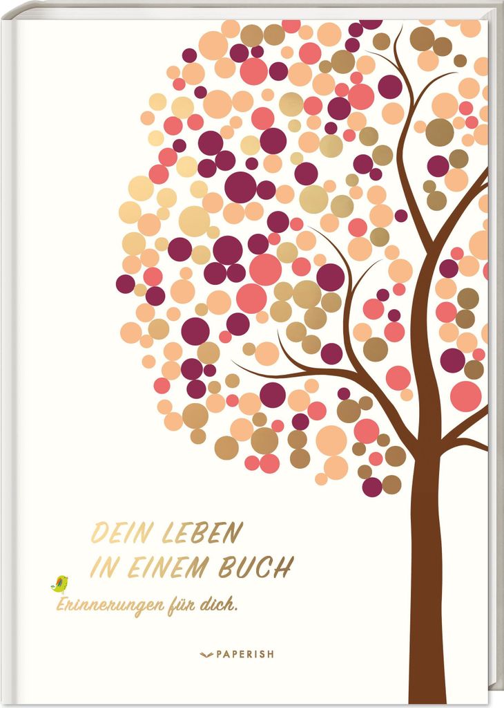 DEIN LEBEN IN EINEM BUCH (beige)