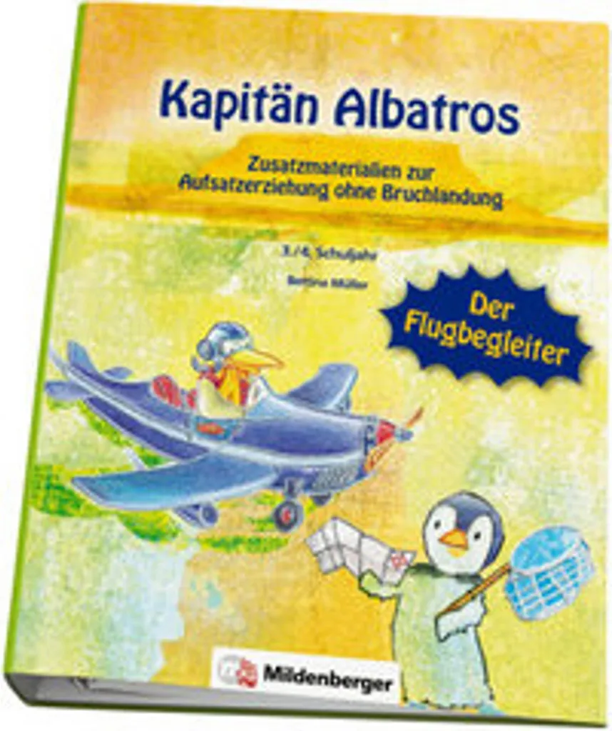 Kapitän Albatros Der Flugbegleiter - Jouet Avion en Bois pour Enfant
