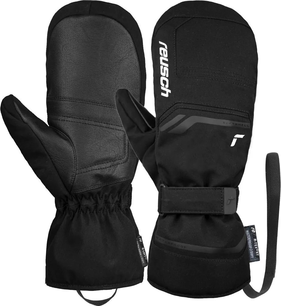 Moufles Reusch Primus R-TEX XT Finies les Mains Froides au Ski Noir 10,5