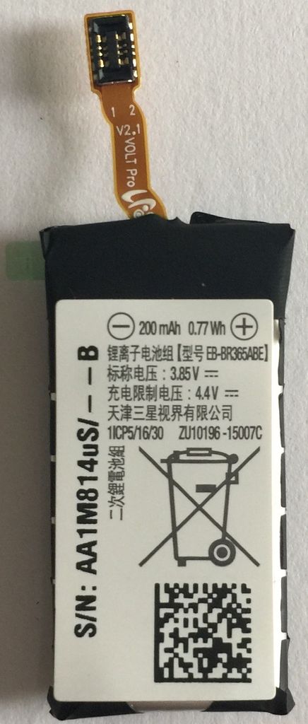 Akku EB-BR365ABE GH43-04770A für Samsung Gear Fit 2 Pro Watch 200mAh