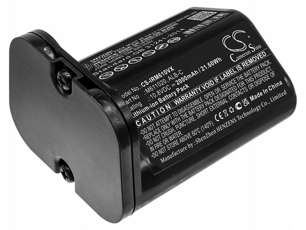 Baterie pro iRobot Braava Jet M6 , 2000 mAh, Li-Ion Obrázek produktu 