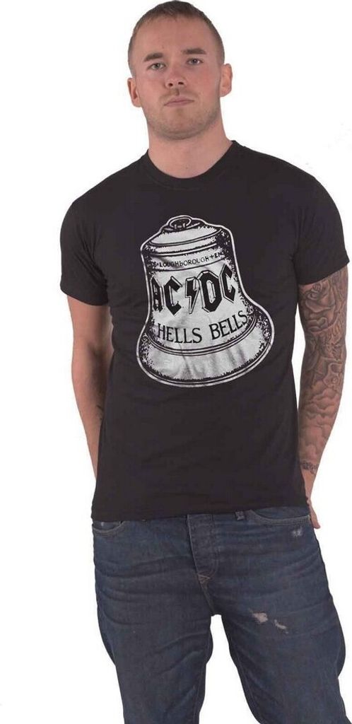 AC/DC - "Hells Bells" T-Shirt für Herren/Damen Uni RO207 (S) (Schwarz)