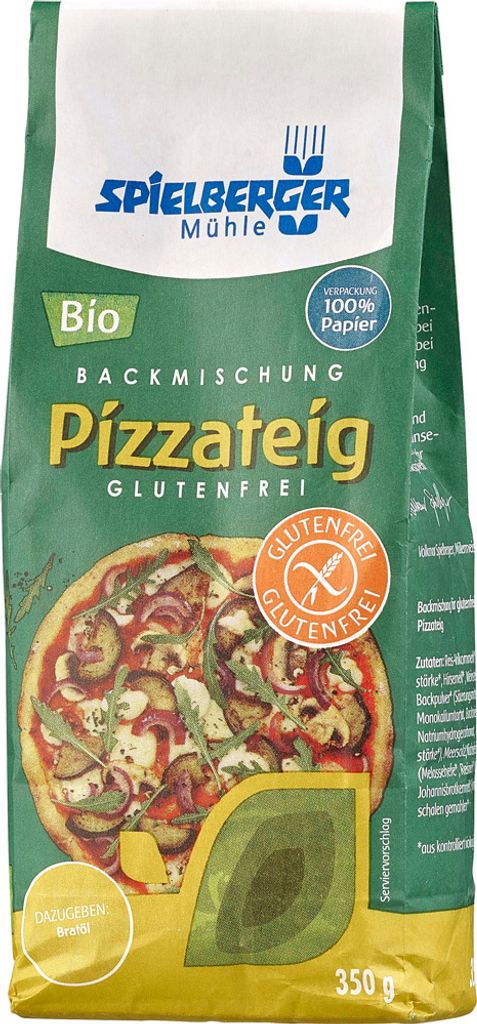 Spielberger Mühle Backmischung Pizzateig  350g Produktbild 