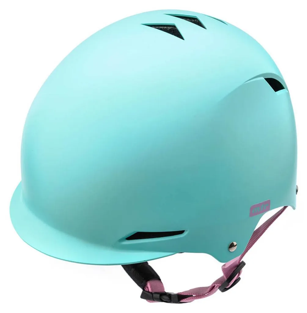 Casque de Vélo pour Enfant Meteor - Protection Cyclisme Bleu Aqua M