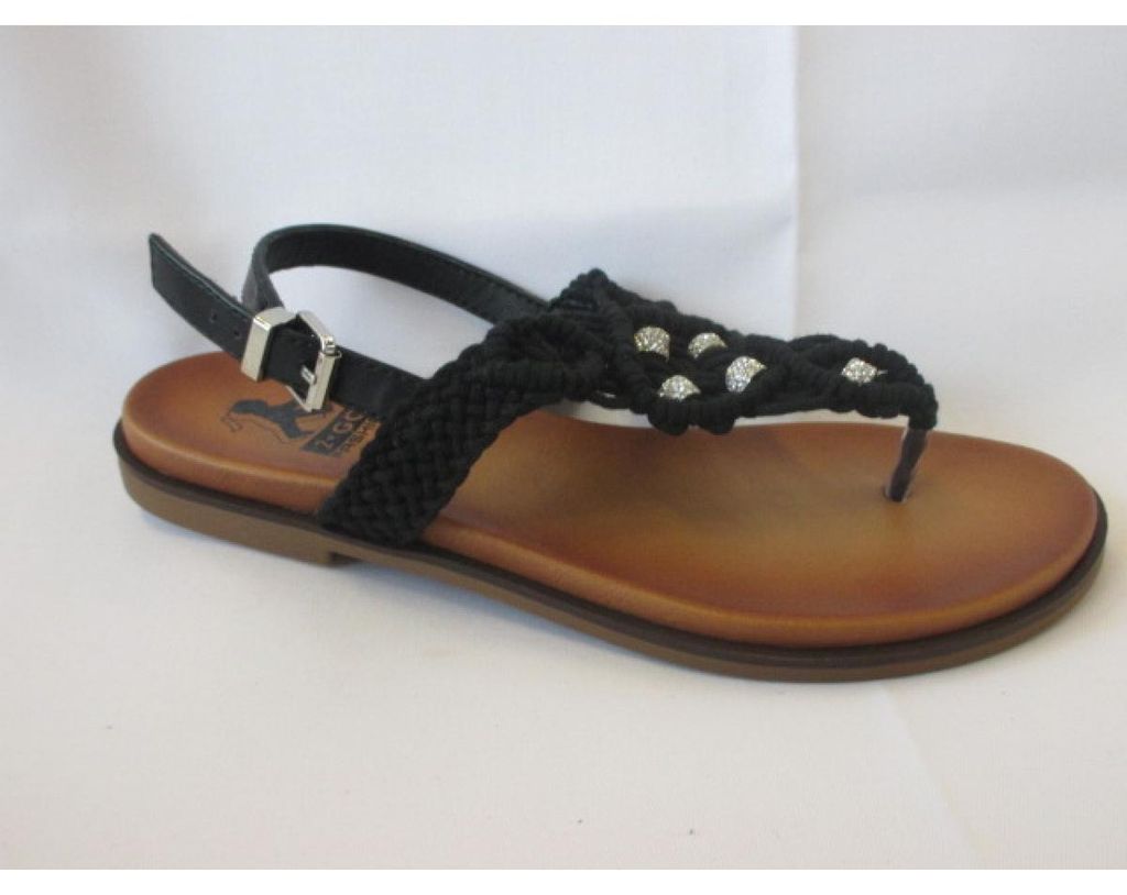 2 Go Fashion Sandalette Schwarz