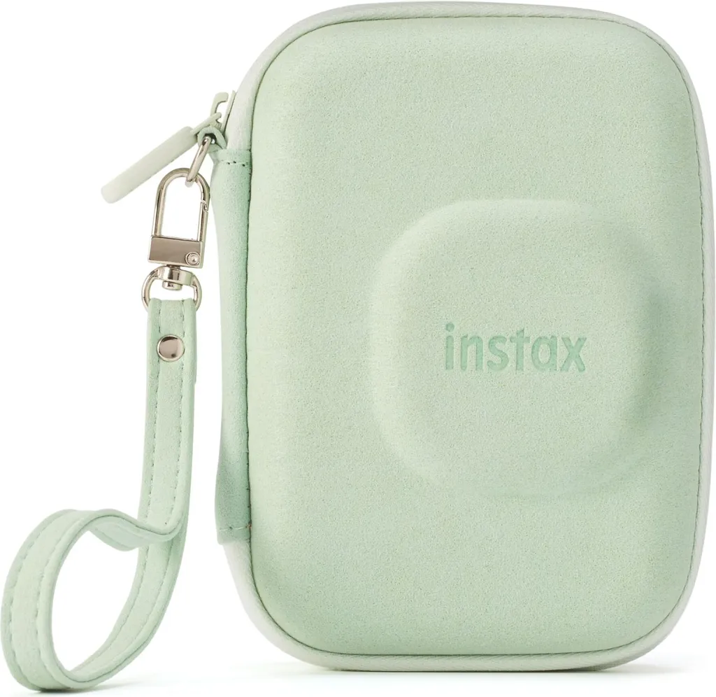 Custodia Fujifilm instax mini LiPlay Matcha Green | Protezione Suede