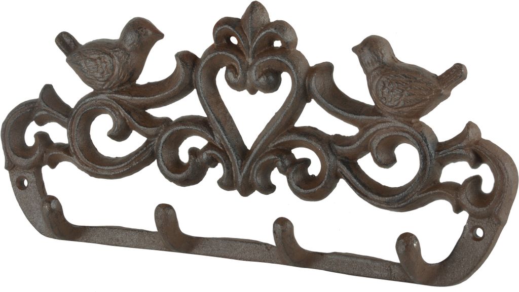 Esschert Design Haken Vögel in Giftbox; BR23; 31,0x3,2x14,9 cm