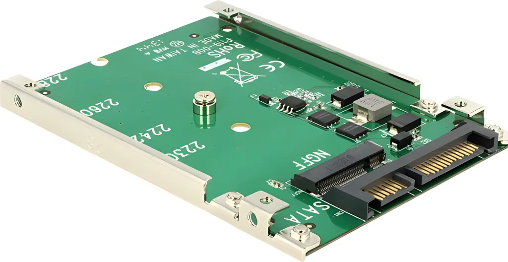 Solution pour Connecter un SSD M.2 NGFF sur Port SATA 22 Pin 2,5"