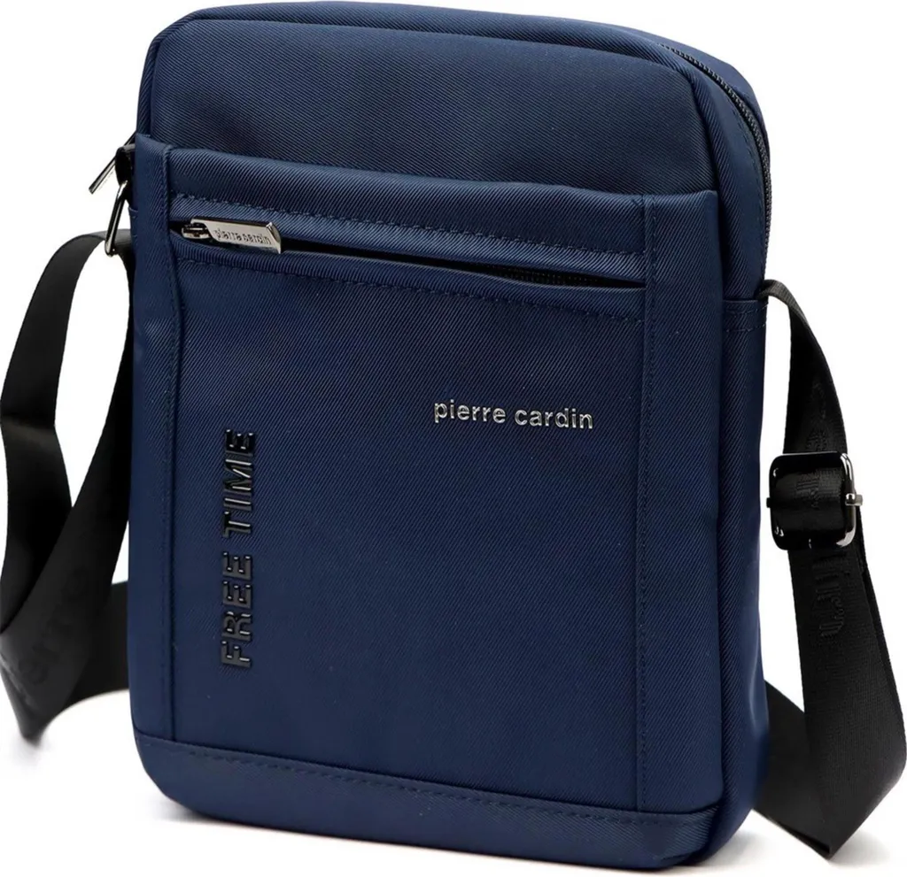 Sac bandoulière Pierre Cardin greg57658 en cuir noir élégant pour femme