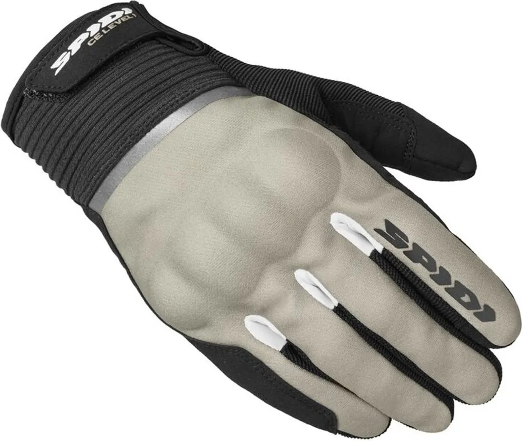 Gants de moto pour la ville et la route Spidi Flash noirs confortables