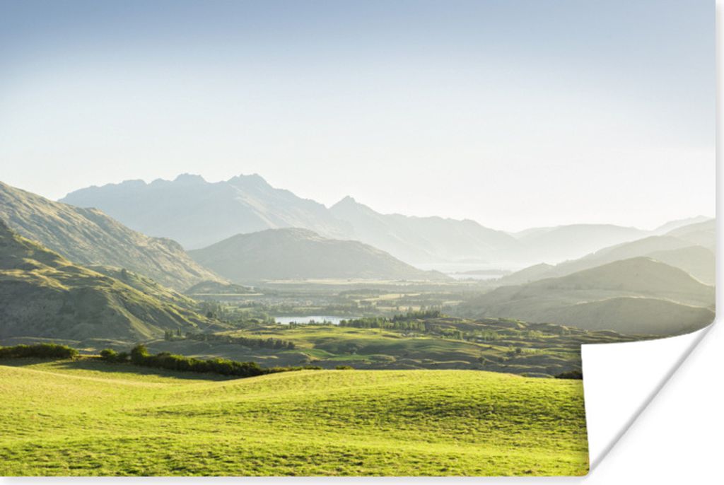 MuchoWow Poster Berglandschaft Neuseeland Fotodruck 30x20 cm - Plakate - Print