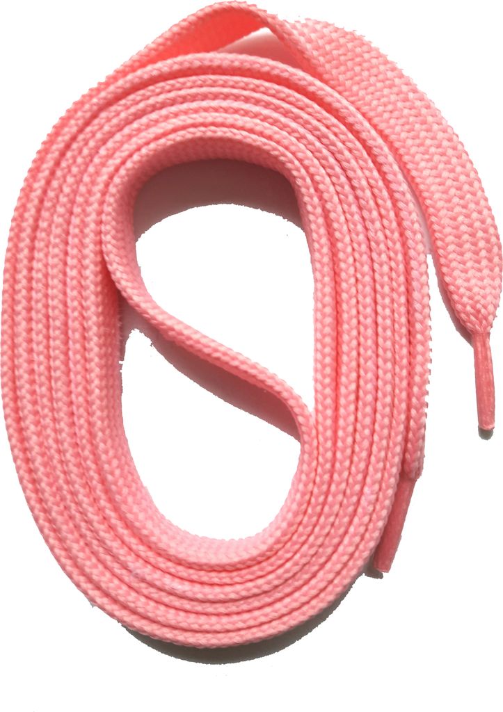 SNORS Schnürsenkel flach - ROSA - 6mm - 75cm