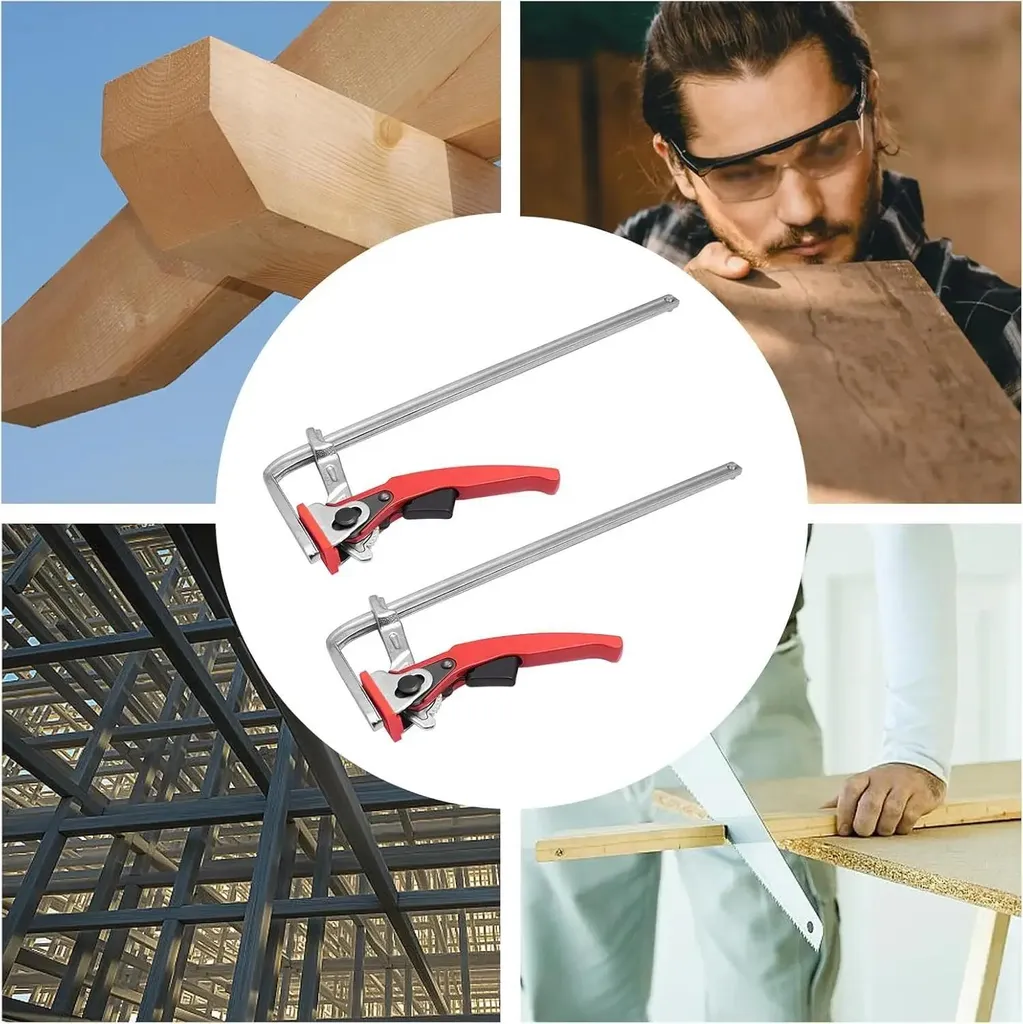 Serre-joint pour rail de guidage et table de travail MFT ouverture 30cm - 5