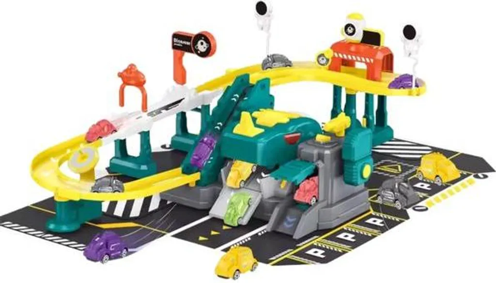 Circuit de voiture modulable thème Espace pour imaginaire et éveil