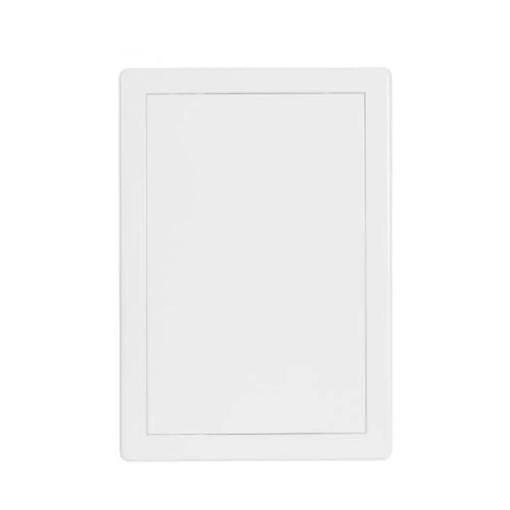 Porte de baignoire VD 150x150 mm en acier blanc - Installation rapide