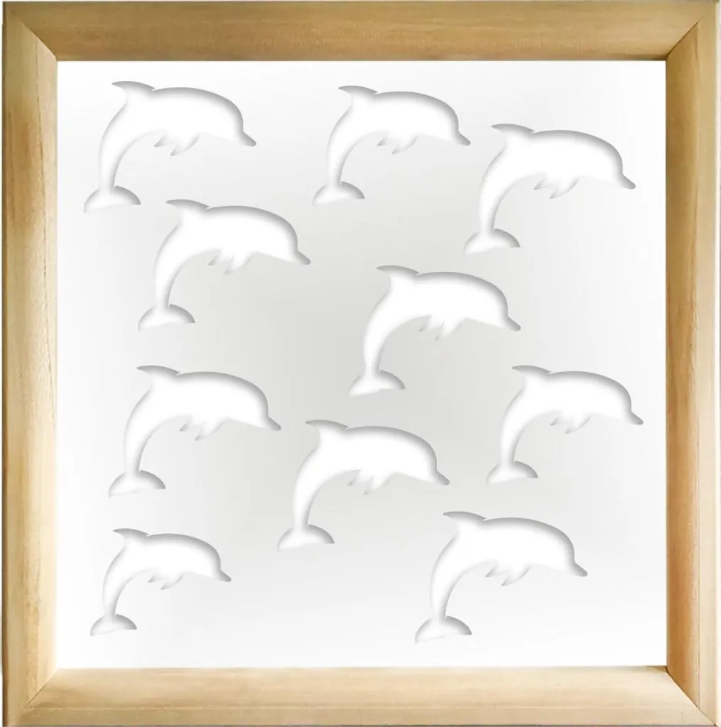 Claustra intérieur bois et PVC noir 73x73 cm DOLPHIN finition mate chic