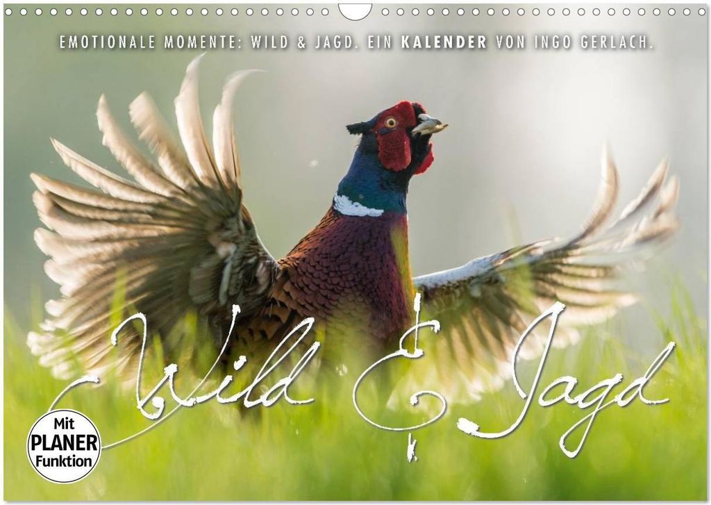 Emotionale Momente: Wild und Jagd. (Wandkalender 2026 DIN A3 quer), CALVENDO Monatskalender
