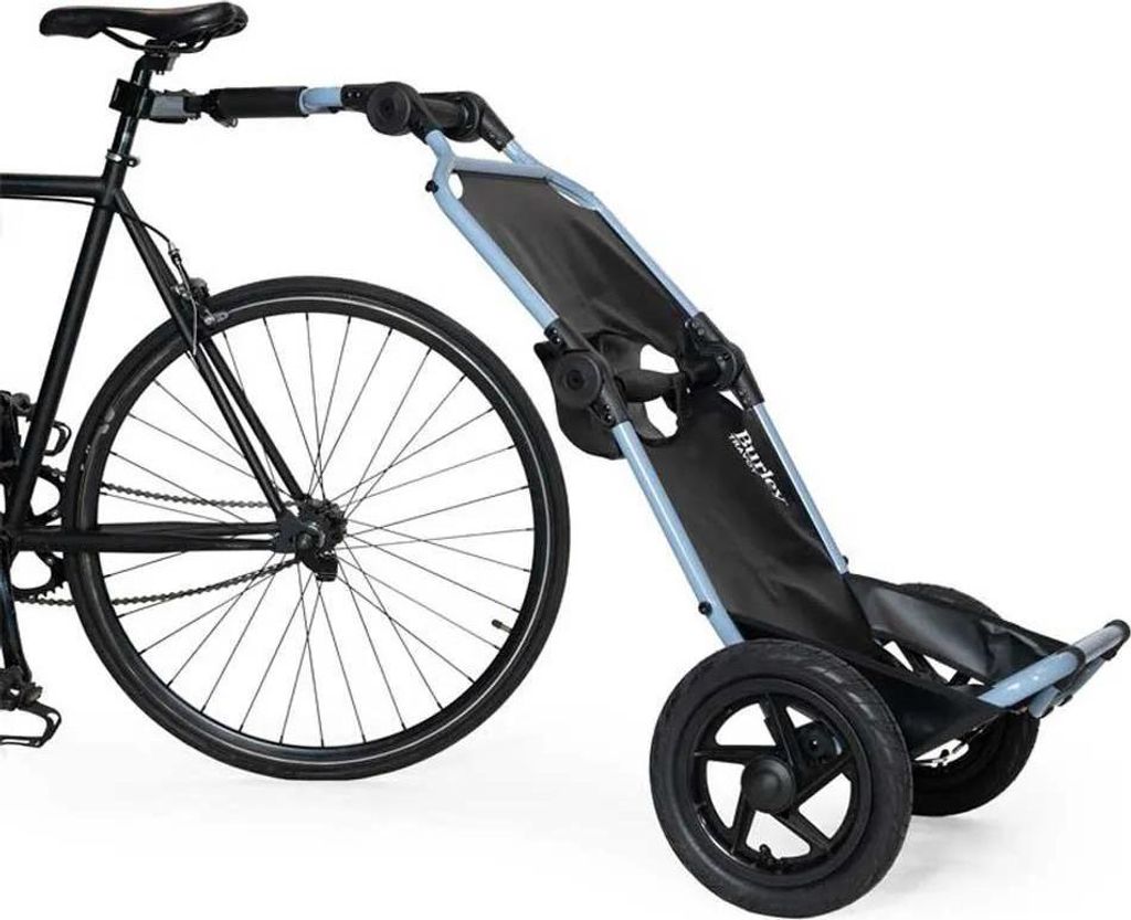 Burley Travoy Fahrradanhänger Silber 27 kg Junge Silber 27 kg