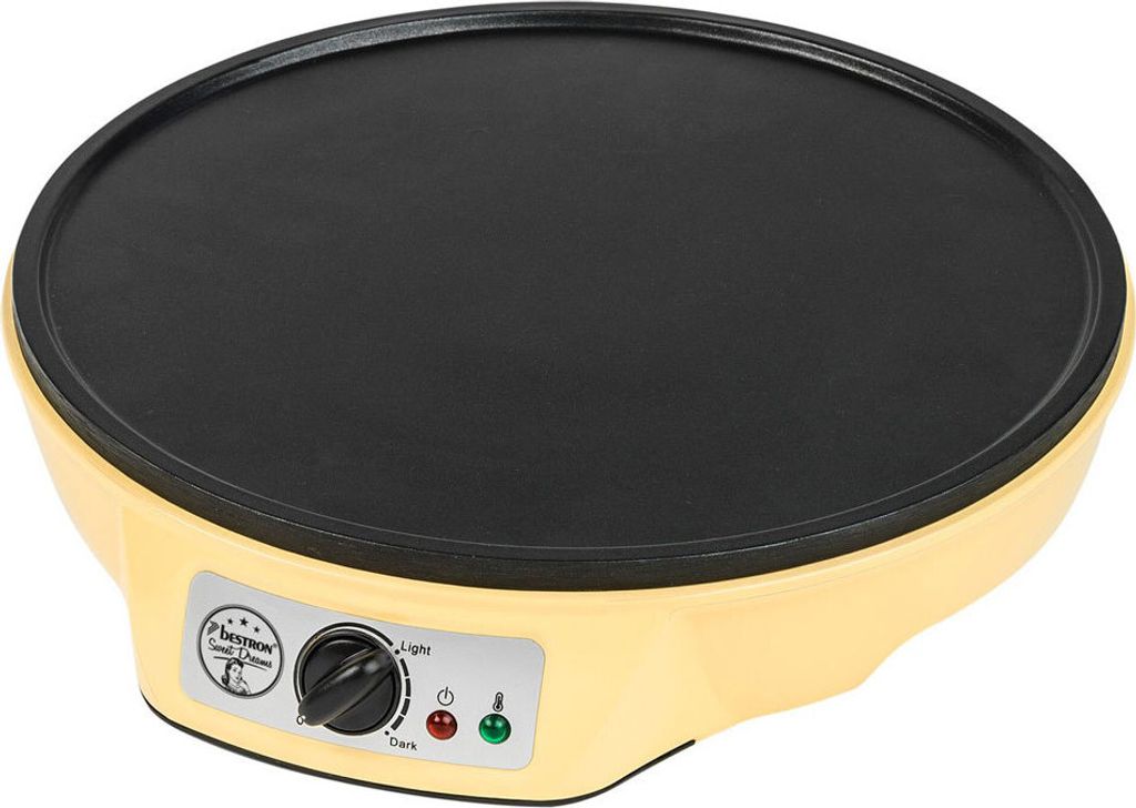 Bestron Crêpes Maker Küchengeräte Crêpes Ø 30 cm Retro Produktbild 