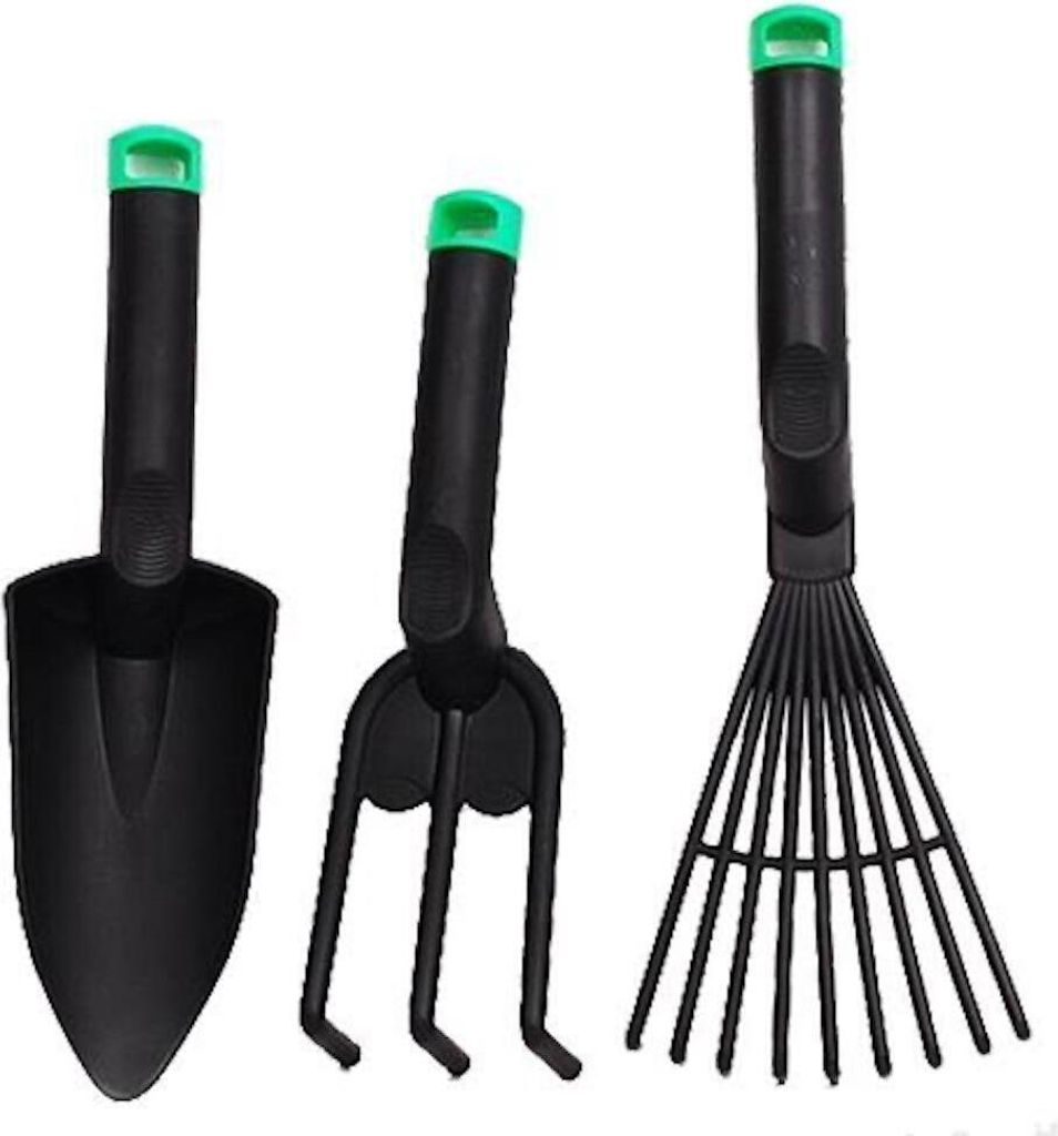 PROREGAL Gartenwerkzeuge Set, Kelle, Grubber, Rake, Plastik