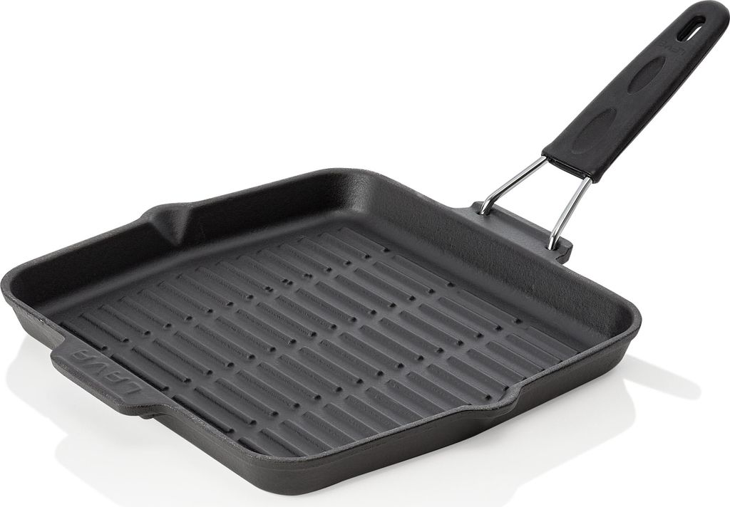 LAVA Grillpfanne 24 x 24 x 2 cm emailliert Gusseisen Produktbild 