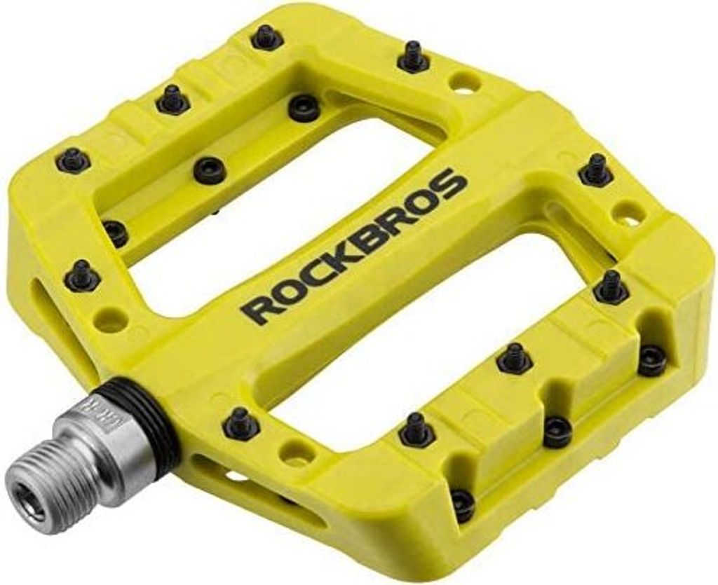 ROCKBROS fiets pedalen, composiet vlakke pedalen, 9/16'', Productafbeelding 