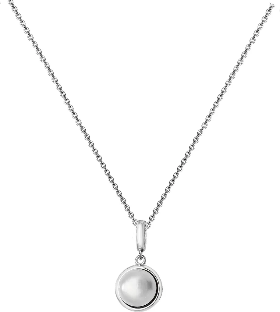 Collier Perle d'eau douce Argent 925 Idéal pour Mariage ou Cadeau 46cm