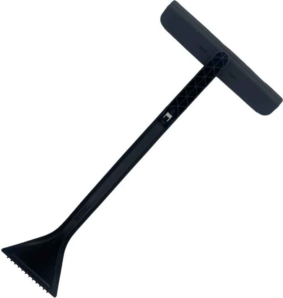 Raschiaghiaccio 2 in 1 con Camoscio 60 cm | Antigraffio Professionale