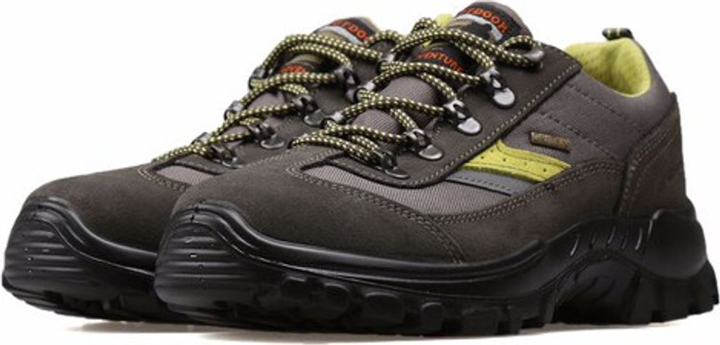 Grisport Unisex Outdoor Halbschuh Schnürer grau kombi, Herren:38 EU