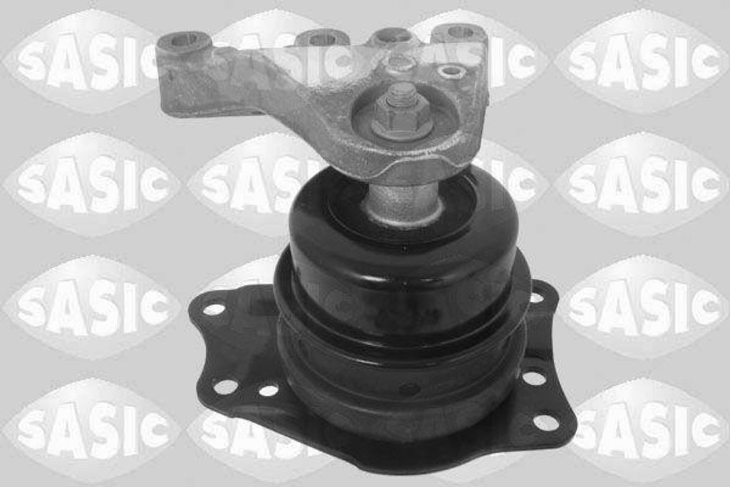 SASIC 2706104 Lagerung, Motor OE 6R0199167S kompatibel mit Polo 6R, Polo 9N, Rapid, Fabia, Toledo, Ibiza, Cordoba, A1 8X