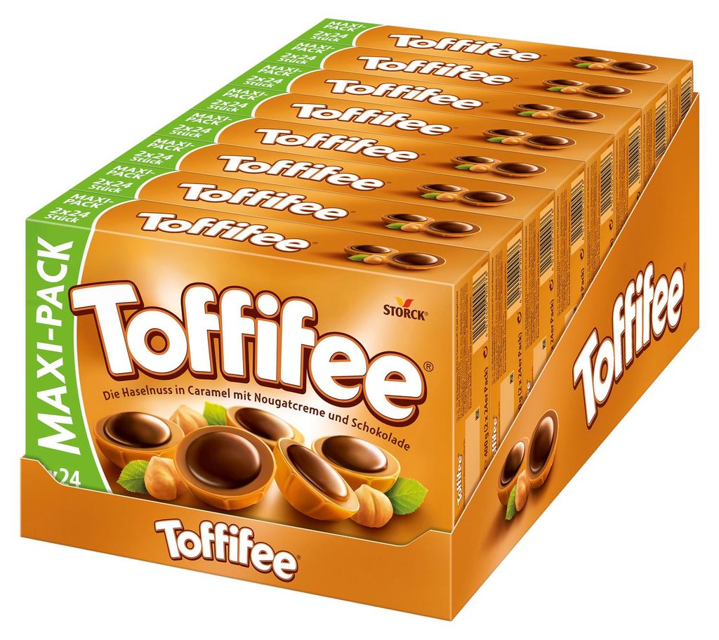 Storck Toffifee paquet de 48 pralines au chocolat, 400g Image du produit 