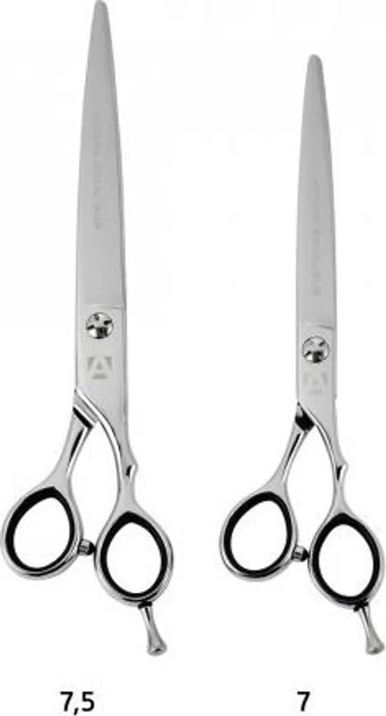 Ciseaux de coiffeur ergonomiques Artero Excalibur avec lame 7,5" - 7