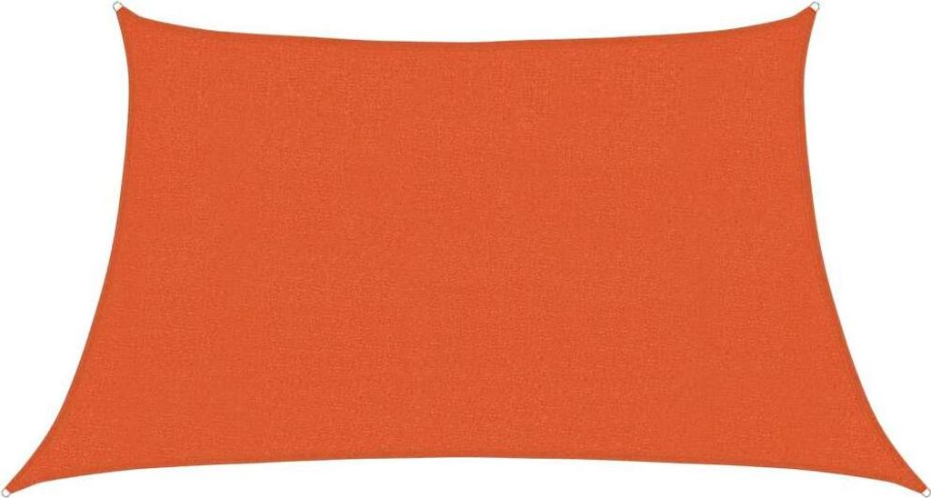 Sonnensegel 160 g/m² Trapezform Orange 3/4x2 m HDPE