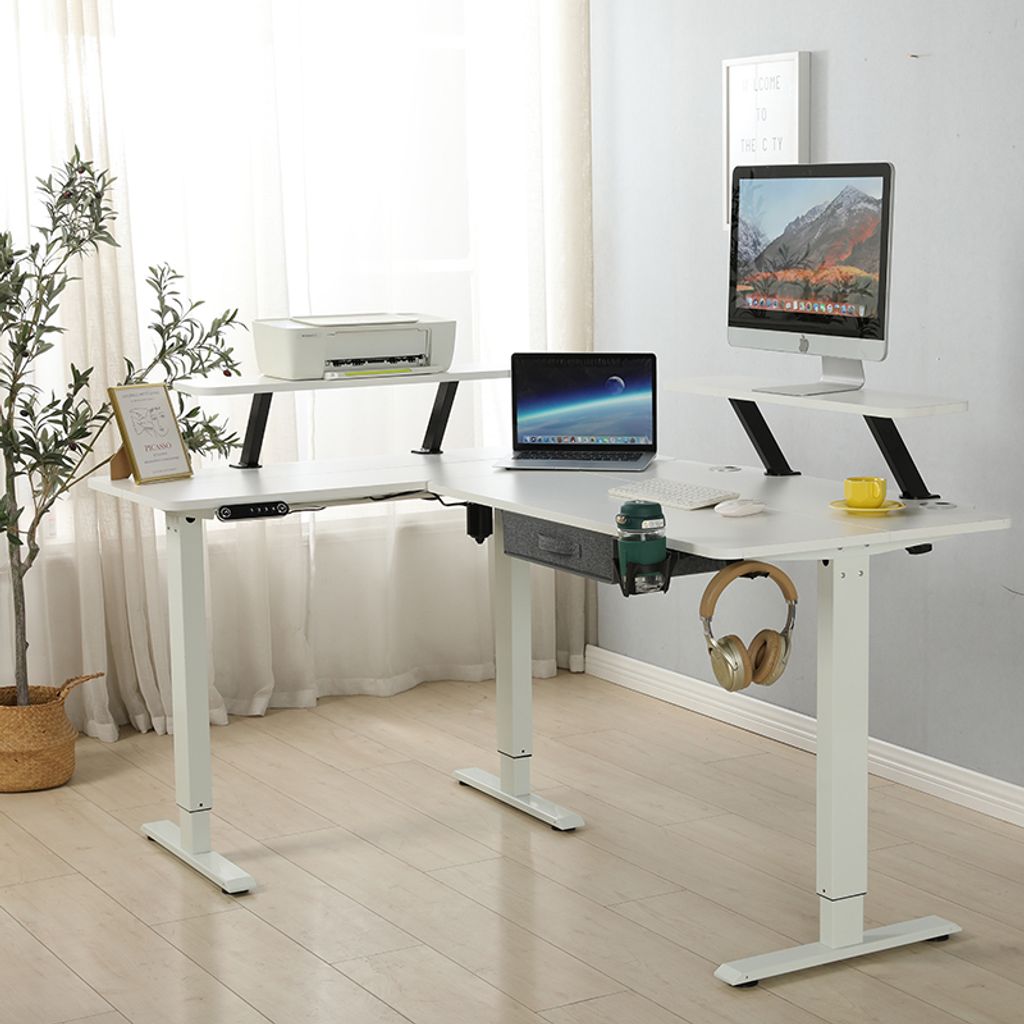 Hilodesk 160 x 76 cm výškově nastavitelný elektrický psací Obrázek produktu 2