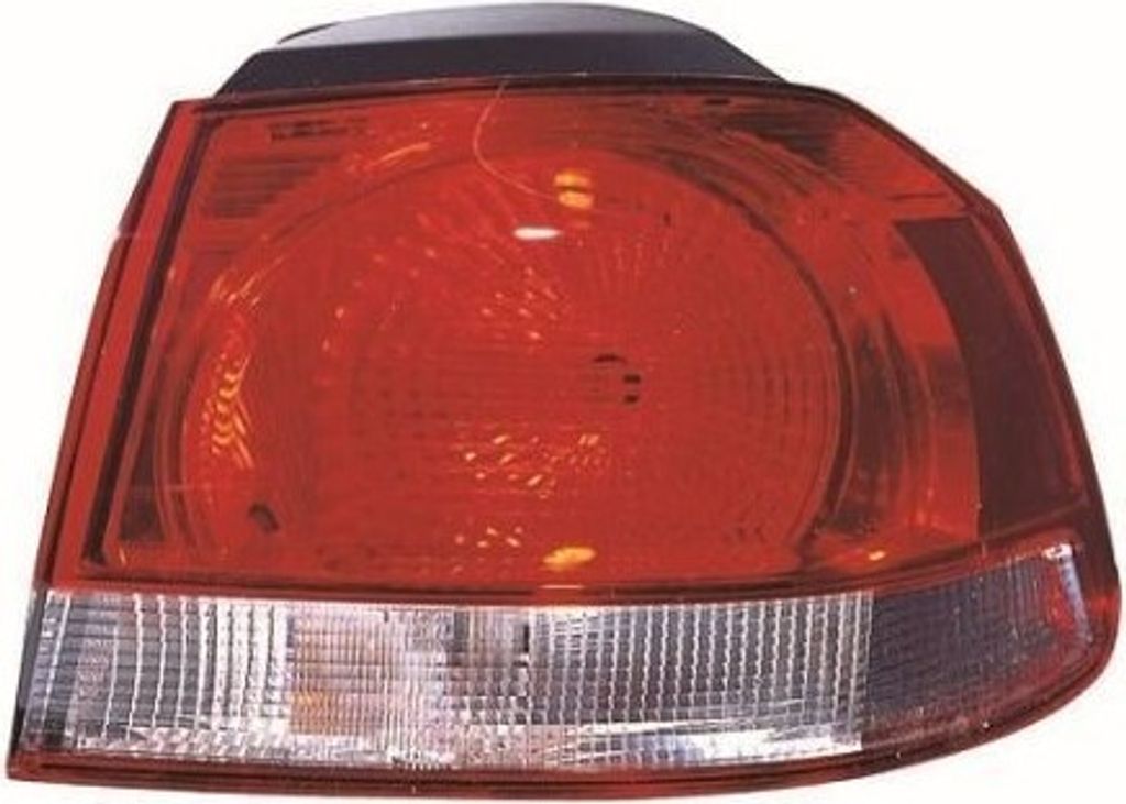 ABAKUS Rückleuchte Heckleuchte Rechts Äusserer für VW GOLF VI (5K1)