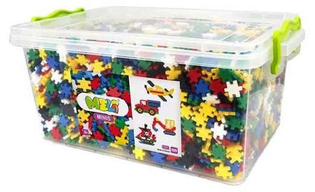 Meli Minis Edu Konstruktionsset – 5000 Teile für kreatives Lernen und Bauen