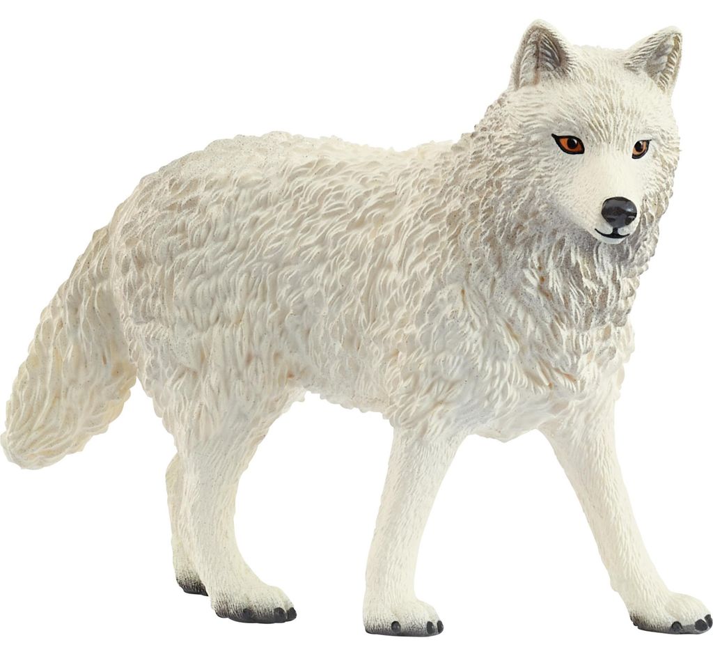 schleich WILD LIFE Polarwolf, 3 Jahr(e), Ice & Ocean, Wild animals / adventure toys, Mehrfarbig