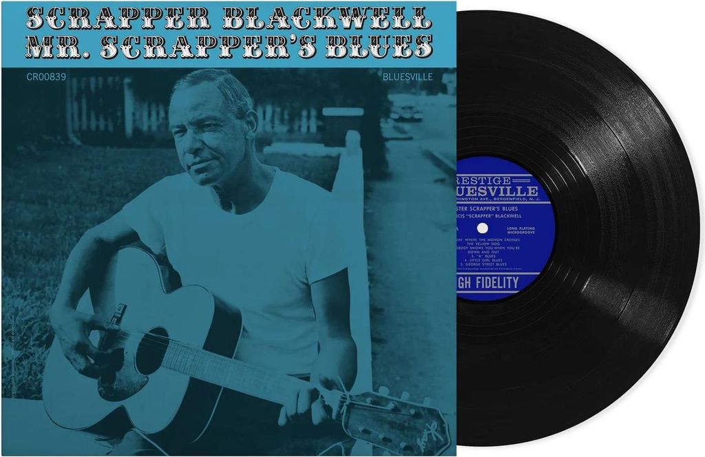Scrapper Blackwell: Scrapper Blackwell: Mr. Scrapper’s Blues (2024 remastered) (180g) (Bluesville Acoustic Sounds Series) - - (LP / M)