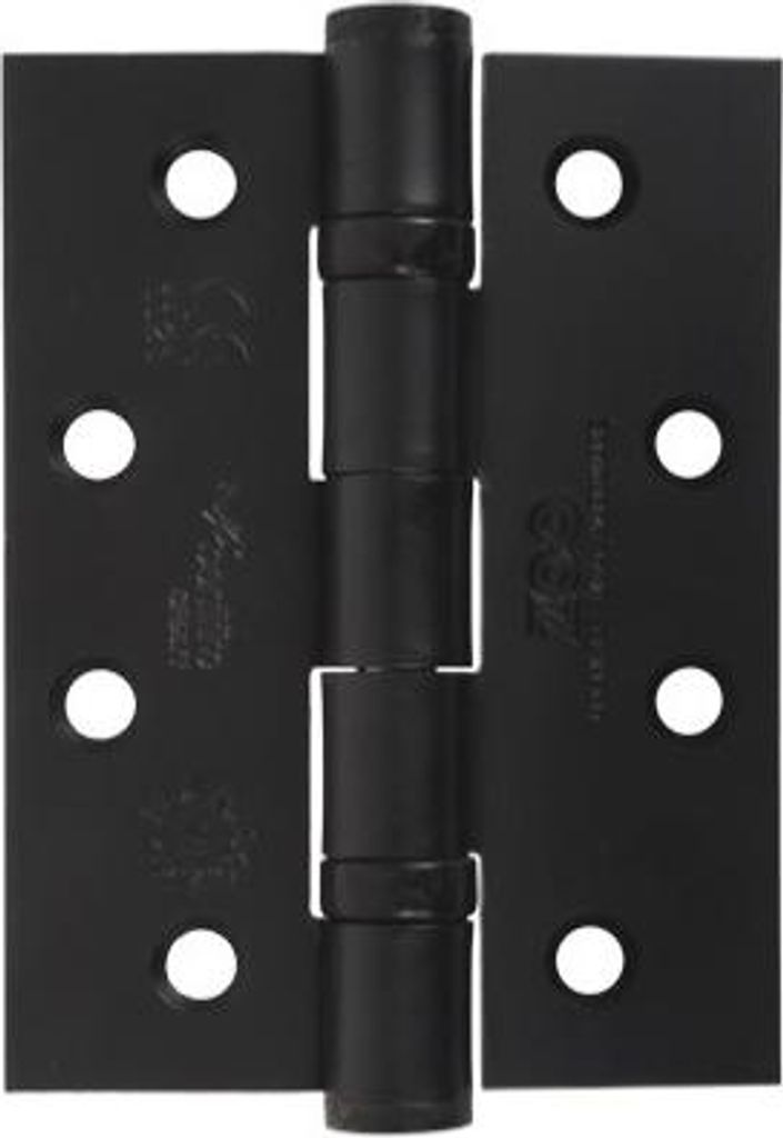 Zawias drzwiowy 102x76x3mm czarny matowy (ZHS43PCB) Zdjęcie produktu 