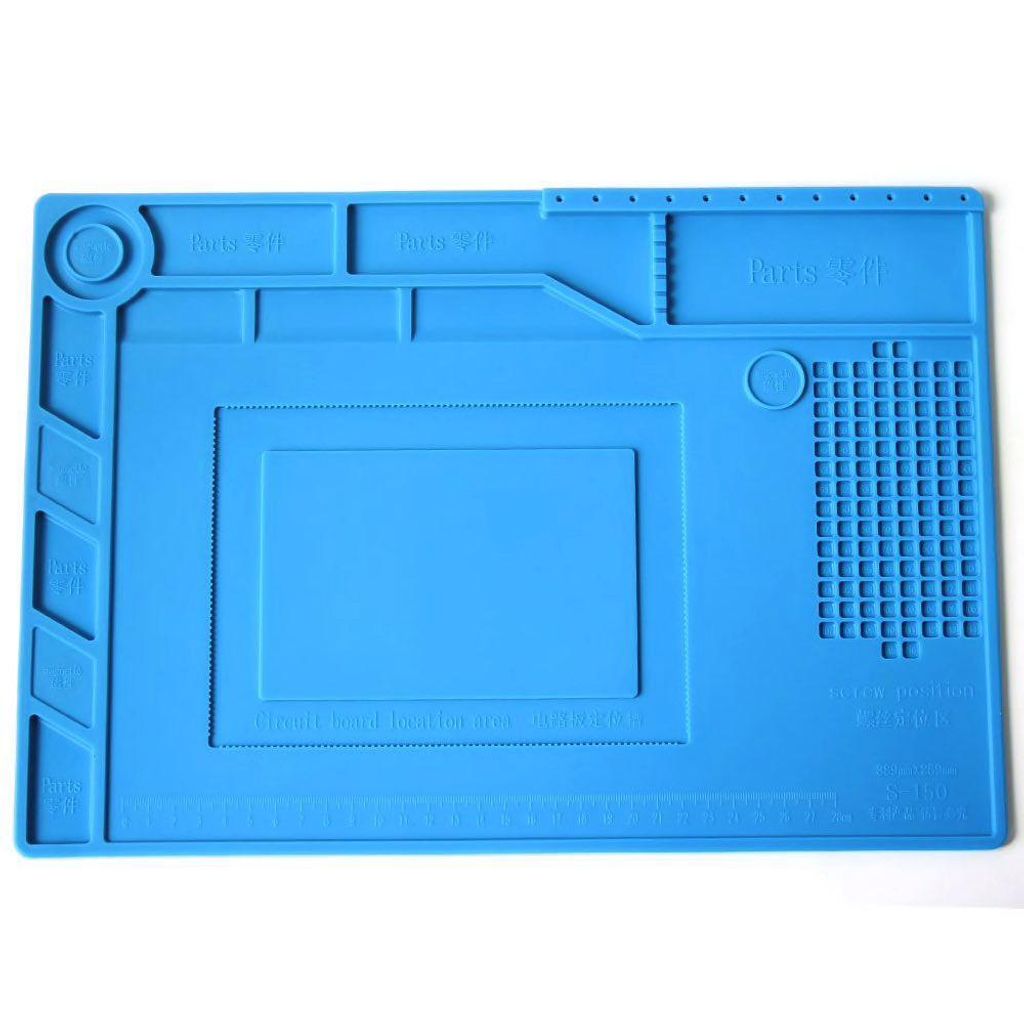 Silikonowa mata lutownicza ESD McPower "LM-15", 39x27cm, Zdjęcie produktu 